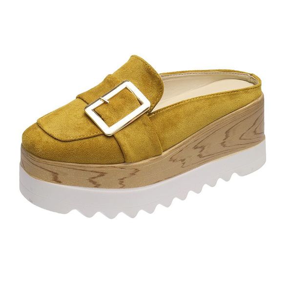 slippers flocke women summer sneakers half slipper platform slip on casual shoes female slides, Black
slippers flocke women summer sneakers half slipper platform slip on casual shoes female slides, Black