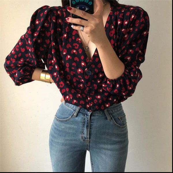feminine fashion summer women blouses vintage black sweet loose fresh streetwear casual female shirts, White
feminine fashion summer women blouses vintage black sweet loose fresh streetwear casual female shirts, White