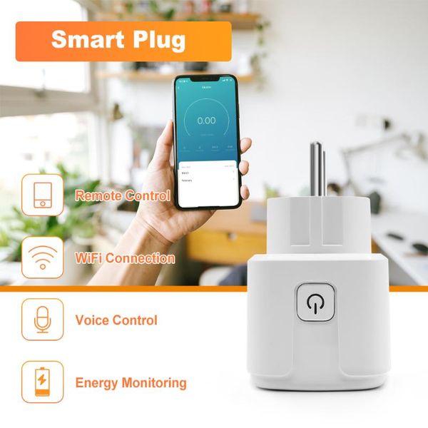 smart power plugs energy monitor enchufe europeo 16a tomada inteligente plug wifi eu outlet electrical socket with timer voice control
smart power plugs energy monitor enchufe europeo 16a tomada inteligente plug wifi eu outlet electrical socket with timer voice control