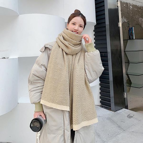 scarves arrival fashion temperament ladies knit comfortable warm thick long elegant women outdoor sweet striped scarf, Blue;gray
scarves arrival fashion temperament ladies knit comfortable warm thick long elegant women outdoor sweet striped scarf, Blue;gray