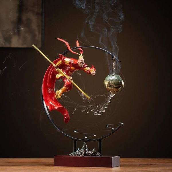fragrance lamps sunwukong ceramic backflow incense burner chinese creative home decor wukong censer qitian dasheng zen holder
fragrance lamps sunwukong ceramic backflow incense burner chinese creative home decor wukong censer qitian dasheng zen holder