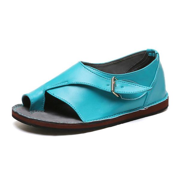 women's flat sandal summer shoes buckle casual sewing women retro sandalias female ladies comfy plain sandals, Black
women's flat sandal summer shoes buckle casual sewing women retro sandalias female ladies comfy plain sandals, Black