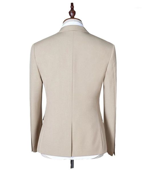 men's suits 3 pieces grey white champagne single breasted slim fit business groom tuxedos for wedding evening blazer+vest+pants & blaze, White;black
men's suits 3 pieces grey white champagne single breasted slim fit business groom tuxedos for wedding evening blazer+vest+pants & blaze, White;black