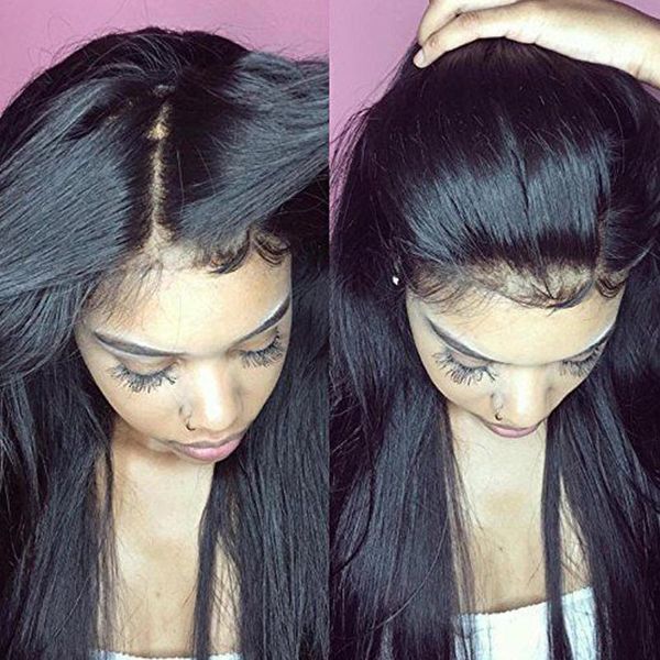 lace wigs straight frontal wig 180 density front swiss closure 150 180straight human hair, Black;brown
lace wigs straight frontal wig 180 density front swiss closure 150 180straight human hair, Black;brown