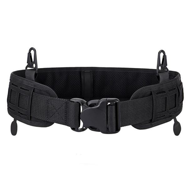 (tactical) waist belt water resistant adjustable training waistband support for molle system, Black;gray
(tactical) waist belt water resistant adjustable training waistband support for molle system, Black;gray
