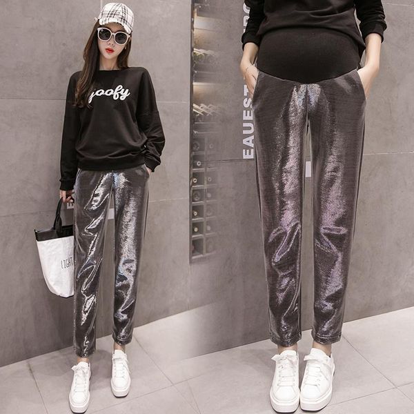 maternity bottoms 9817# autumn spring fashion flash pants high waist belly straight clothes for pregnant women pregnancy trousers, White
maternity bottoms 9817# autumn spring fashion flash pants high waist belly straight clothes for pregnant women pregnancy trousers, White