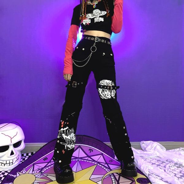 women's pants & capris tuku millennium spice girl street trousersversatile dark fashion casual, Black;white
women's pants & capris tuku millennium spice girl street trousersversatile dark fashion casual, Black;white