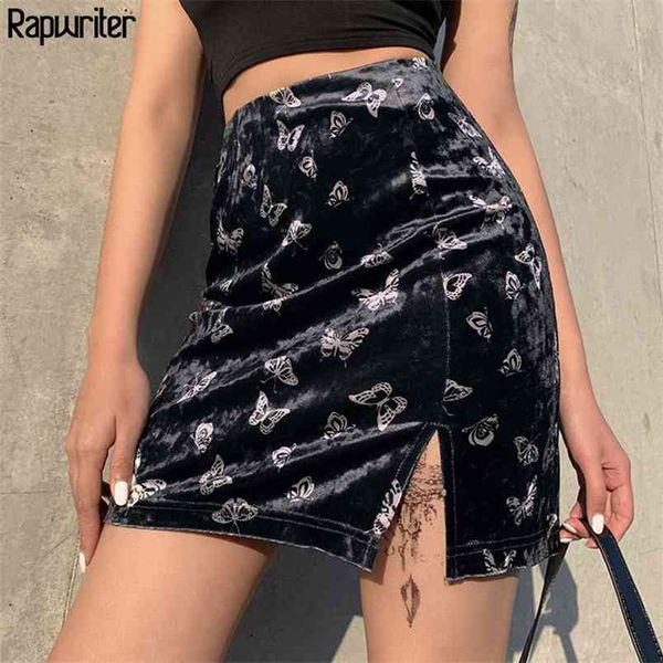 gothic mini skirt women fashion streetwear high waist harajuku split pencil skirts saias faldas 210510, Black
gothic mini skirt women fashion streetwear high waist harajuku split pencil skirts saias faldas 210510, Black
