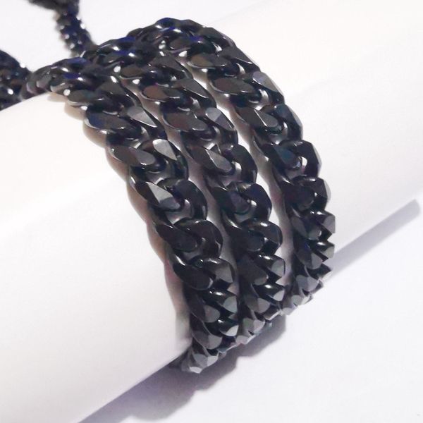 3meter lot wholesale stainless steel black 8mm wide curb link chain jewelry finding chain marking diy necklace bags accessories, Silver
3meter lot wholesale stainless steel black 8mm wide curb link chain jewelry finding chain marking diy necklace bags accessories, Silver
