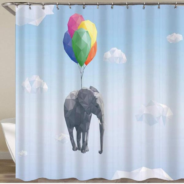 shower curtain,impossible low poly polygon triangles metaphor flying elephant colorful design sky air balloons,polyester fabric
shower curtain,impossible low poly polygon triangles metaphor flying elephant colorful design sky air balloons,polyester fabric