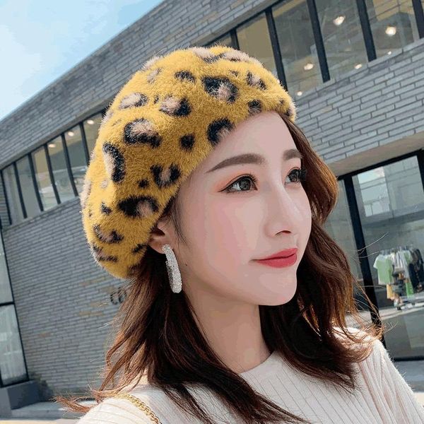 berets winter leopard cow print faux fur plush beret hats for women outdoor soft warm painter hat lady vintage walking cap, Blue;gray
berets winter leopard cow print faux fur plush beret hats for women outdoor soft warm painter hat lady vintage walking cap, Blue;gray