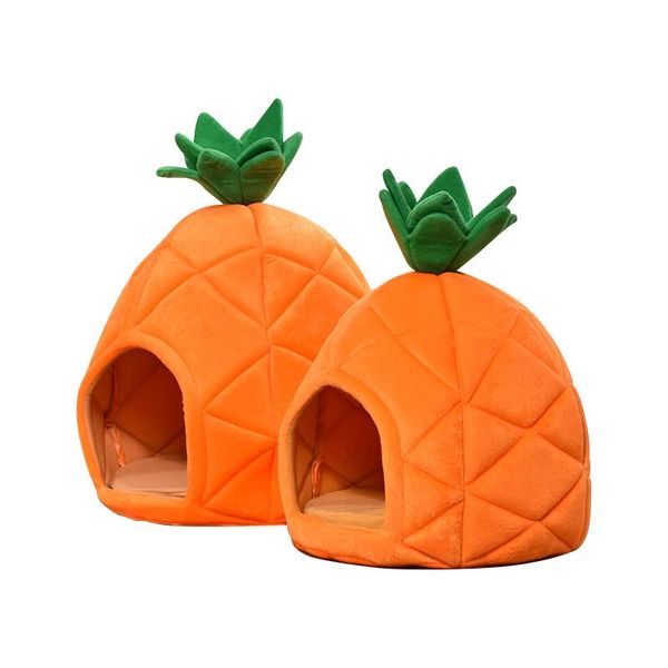 lovely pineapple shape dog house warm and breathable pet bed orange soft cat tent suitable for winter sleep puppy sofa teddy kennels & pens
lovely pineapple shape dog house warm and breathable pet bed orange soft cat tent suitable for winter sleep puppy sofa teddy kennels & pens