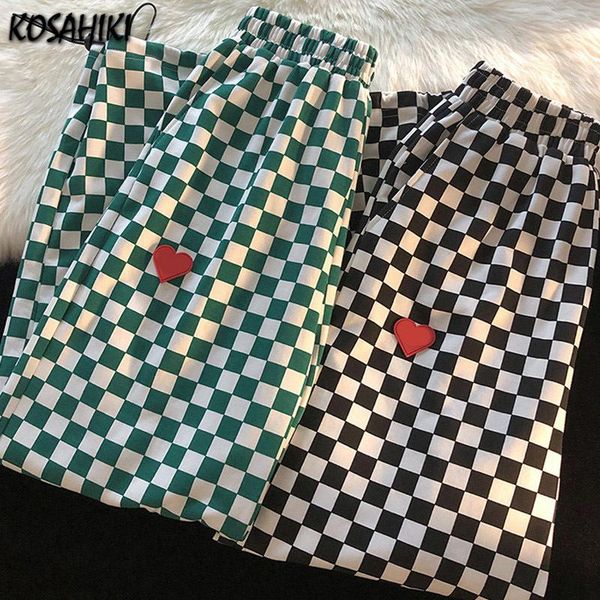 women's pants & capris kosahiki harajuku streetwear classic plaid elastic waist skateboard straight women men cloth spring autumn hip h, Black;white
women's pants & capris kosahiki harajuku streetwear classic plaid elastic waist skateboard straight women men cloth spring autumn hip h, Black;white