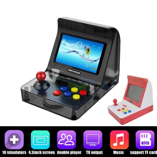 portable retro mini handheld game console 4.3 inch 3000 video games classical arcade players
portable retro mini handheld game console 4.3 inch 3000 video games classical arcade players