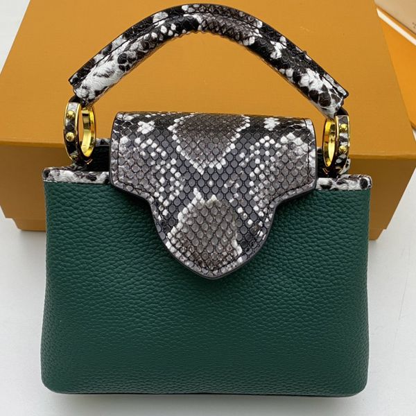 medium handbag purse tote bag women shoulder bags python pattern genuine leather removable strap with l letter lady wallet n95509
medium handbag purse tote bag women shoulder bags python pattern genuine leather removable strap with l letter lady wallet n95509