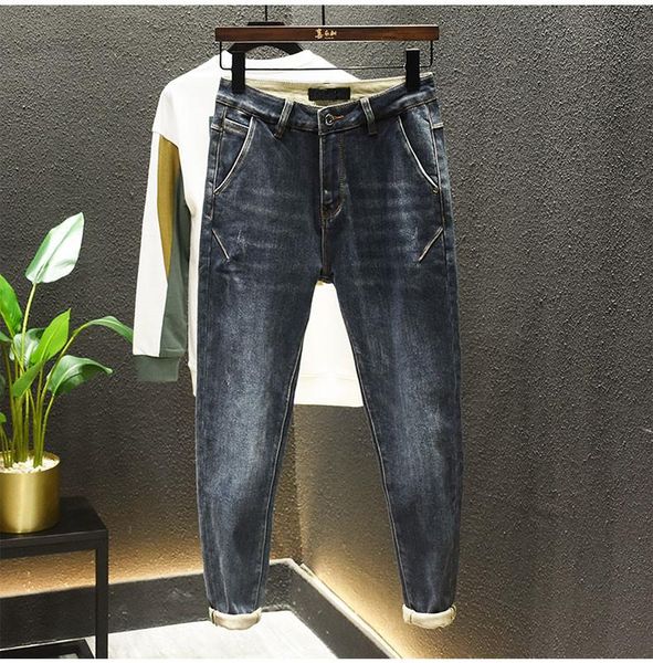 men's jeans sq10442 fashion 2021 runway luxury european design party style clothing, Blue
men's jeans sq10442 fashion 2021 runway luxury european design party style clothing, Blue