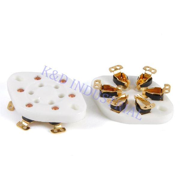 smart power plugs 2pcs gold 6pin ceramic vaccuum tube socket u6a base 41 42 2a5 6c6 1265 rk43 vt57 for guitar parts
smart power plugs 2pcs gold 6pin ceramic vaccuum tube socket u6a base 41 42 2a5 6c6 1265 rk43 vt57 for guitar parts