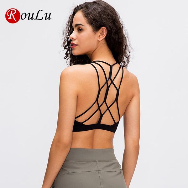 cross back training fitness sports bra for women gym naked feel yoga bras plus size strappy workout soft exercise clothing, White;black
cross back training fitness sports bra for women gym naked feel yoga bras plus size strappy workout soft exercise clothing, White;black