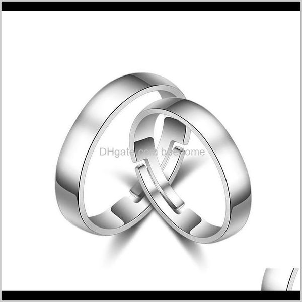 rings jewelry drop delivery 2021 lovers couple ring brass bright shape imitation rhodium plated woman man opening adjust circle size 9wdxm, Silver
rings jewelry drop delivery 2021 lovers couple ring brass bright shape imitation rhodium plated woman man opening adjust circle size 9wdxm, Silver