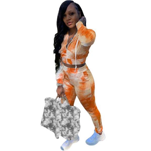 spring autumn women zipper tie-dye hoodie and pants set fashion two piece set and pants slim tracksuit 2 piece outfits mujer 210414, White
spring autumn women zipper tie-dye hoodie and pants set fashion two piece set and pants slim tracksuit 2 piece outfits mujer 210414, White