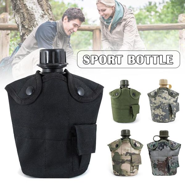 water bottle 1l outdoor us style strategical with cover canteen kit training aluminum cup m88
water bottle 1l outdoor us style strategical with cover canteen kit training aluminum cup m88