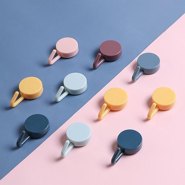 hooks & rails 10pcs cute hook up sticker self-adhesive wall-mounted key/bag/clothes storage for nordic bathroom/kitchen
hooks & rails 10pcs cute hook up sticker self-adhesive wall-mounted key/bag/clothes storage for nordic bathroom/kitchen