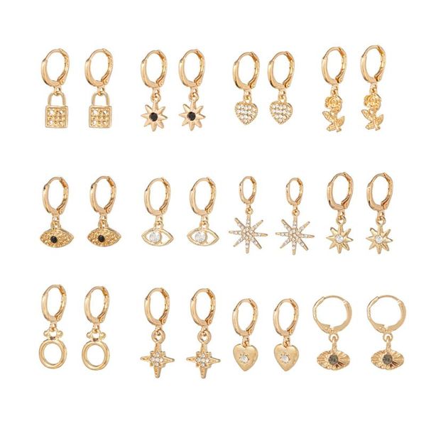 hoop & huggie alloy dangle earrings for female hyperbolic round heart flower pendants punk ear jewelry metal gold plated sale, Golden;silver
hoop & huggie alloy dangle earrings for female hyperbolic round heart flower pendants punk ear jewelry metal gold plated sale, Golden;silver