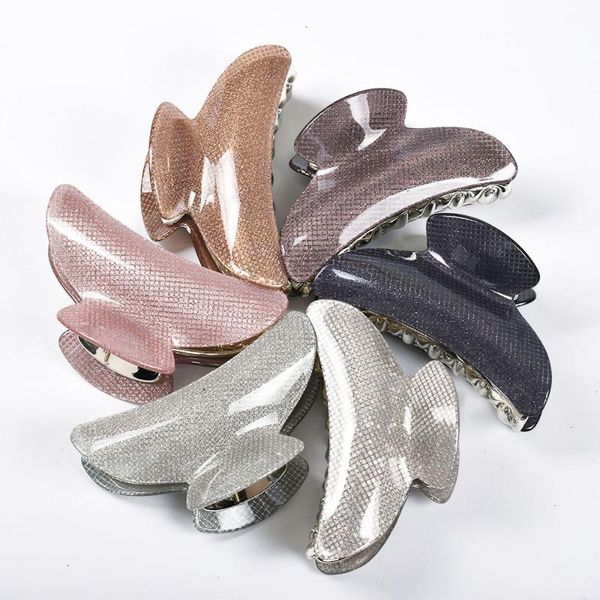hair accessories 9cm ladies large claw plaid shiny acrylic clip crab amoeba hairpin for women ornaments
hair accessories 9cm ladies large claw plaid shiny acrylic clip crab amoeba hairpin for women ornaments