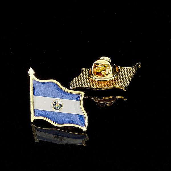 30pcs central america the republic of el salvador novelty waving flag craft pattern gold plated brooch lapel pins gift
30pcs central america the republic of el salvador novelty waving flag craft pattern gold plated brooch lapel pins gift