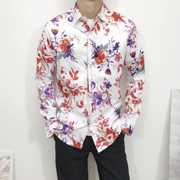 trendy 3d digital flower printing shirt for men high end fashion long sleeve floral vintage party casual streetwear men's shirts, White;black
trendy 3d digital flower printing shirt for men high end fashion long sleeve floral vintage party casual streetwear men's shirts, White;black