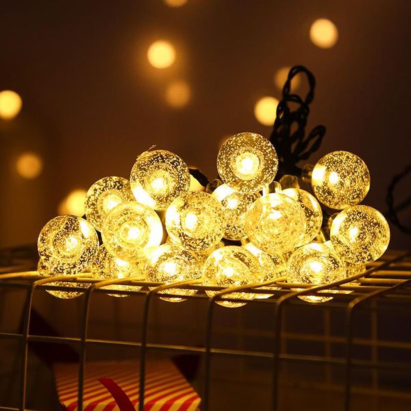 strings solar led bubble lamp fairy ball garland light outdoor waterproof garden christmas wedding party holiday home decoration fixture
strings solar led bubble lamp fairy ball garland light outdoor waterproof garden christmas wedding party holiday home decoration fixture