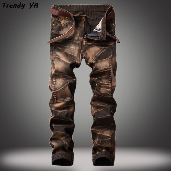 fashion hole straight destroyed moto jeans men casual male denim trousers highquality cotton pleated coated slim men's 559b, Blue
fashion hole straight destroyed moto jeans men casual male denim trousers highquality cotton pleated coated slim men's 559b, Blue