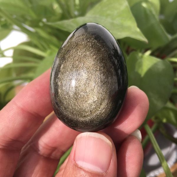 natural gold obsidian egg eyes play with reiki healing ornaments decorative objects & figurines
natural gold obsidian egg eyes play with reiki healing ornaments decorative objects & figurines