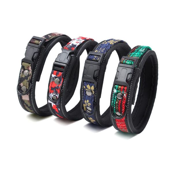 dog collars & leashes 1 pc adjustable reflective pet collar print soft foam padded safety products for labrador husky
dog collars & leashes 1 pc adjustable reflective pet collar print soft foam padded safety products for labrador husky