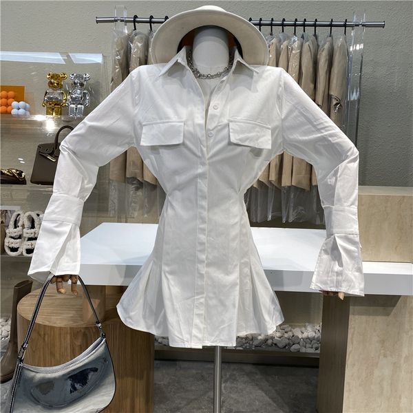 nicho design 2021 pure color irregular wrinkling style salt sweet temperament horn thin dress, Black;gray
nicho design 2021 pure color irregular wrinkling style salt sweet temperament horn thin dress, Black;gray