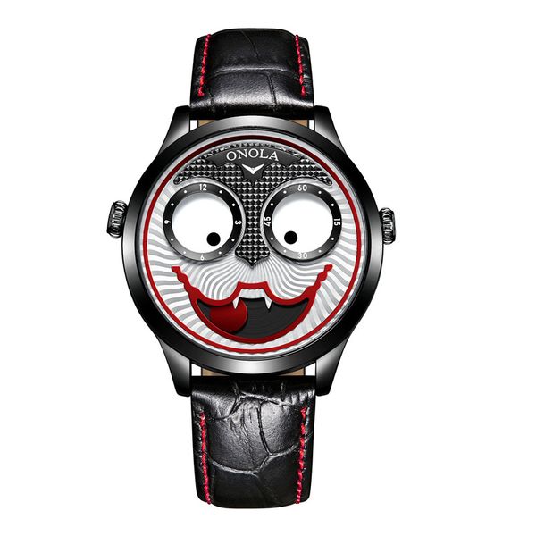 u1 deenu1 russian clown onola men's watch trendy brand quartz non-mechanical foreign trade explosion aaa, Slivery;brown
u1 deenu1 russian clown onola men's watch trendy brand quartz non-mechanical foreign trade explosion aaa, Slivery;brown