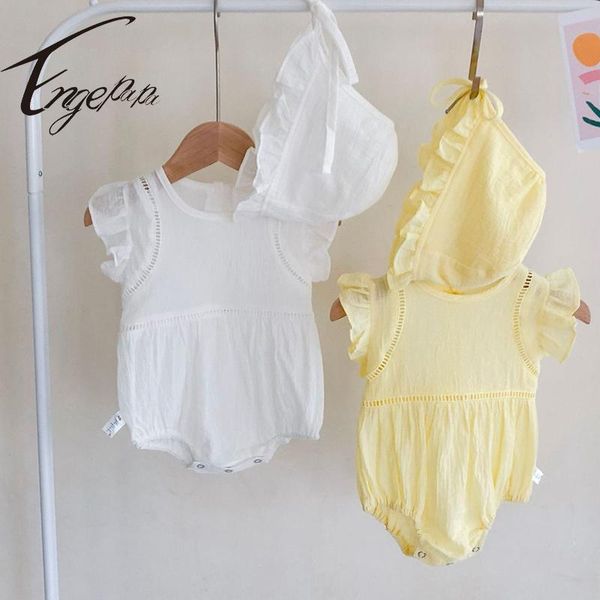 engepapa infant baby girls cotton sleeveless bodysuits+hat korean style born jumpsuit summer clothes jumpsuits, Blue
engepapa infant baby girls cotton sleeveless bodysuits+hat korean style born jumpsuit summer clothes jumpsuits, Blue