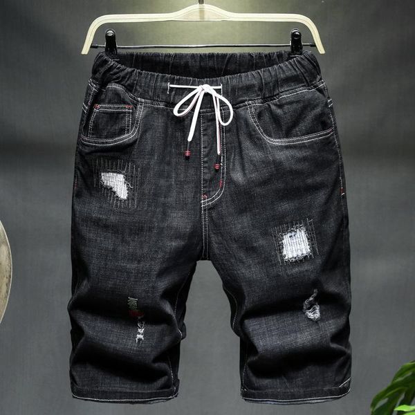 men's shorts men denim summer plus size 10xl 7xl casual loose stretch cowboy high waist short jean male large breeches, White;black
men's shorts men denim summer plus size 10xl 7xl casual loose stretch cowboy high waist short jean male large breeches, White;black