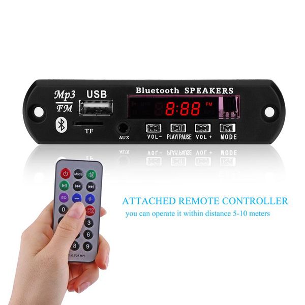 & mp4 players powstro car bluetooth mp3 wav decoding board aux speaker audio receiver module support usb/fm remote control
& mp4 players powstro car bluetooth mp3 wav decoding board aux speaker audio receiver module support usb/fm remote control