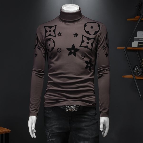 2022 cotton plus velvet thick letter printing high neck bottoming shirt mens autumn and winter longsleeved tshirt, White;black
2022 cotton plus velvet thick letter printing high neck bottoming shirt mens autumn and winter longsleeved tshirt, White;black
