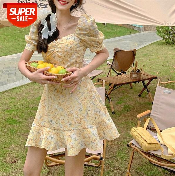 french fashion floral dress tea break bellflower skirt puff sleeve waist a-line #0b23, Black;gray
french fashion floral dress tea break bellflower skirt puff sleeve waist a-line #0b23, Black;gray