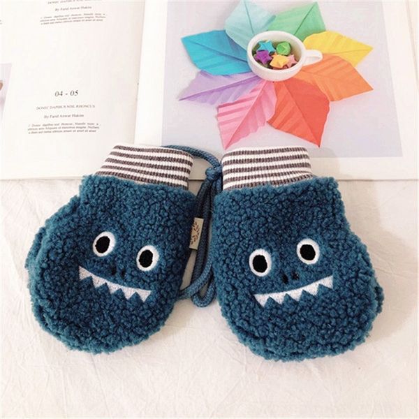 ti6D children' children' mittens thickening plush boys girls autumn and winter warm lovely baby and gloves gloves winter, Blue;gray
ti6D children' children' mittens thickening plush boys girls autumn and winter warm lovely baby and gloves gloves winter, Blue;gray