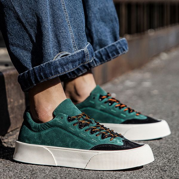 retro style green suede men casual shoes comfort flat men casual sneakers streetwear platform men shoes fashion chaussure homme
retro style green suede men casual shoes comfort flat men casual sneakers streetwear platform men shoes fashion chaussure homme