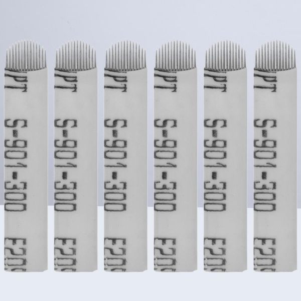 tattoo needles 50pcs blades u-shaped 14 needle permanente make-up microblading pen (white)
tattoo needles 50pcs blades u-shaped 14 needle permanente make-up microblading pen (white)
