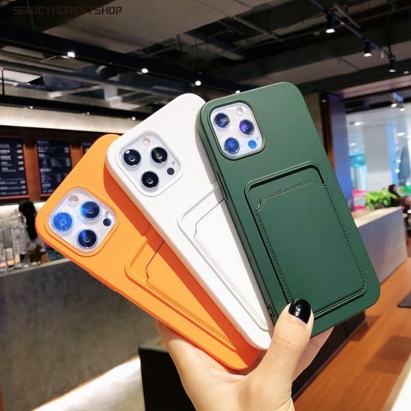 luxury original card holder soft silicone case for iphone 11 12 pro max mini 7 8 plus xr x xs se 2 shockproof wallet bag cover
luxury original card holder soft silicone case for iphone 11 12 pro max mini 7 8 plus xr x xs se 2 shockproof wallet bag cover