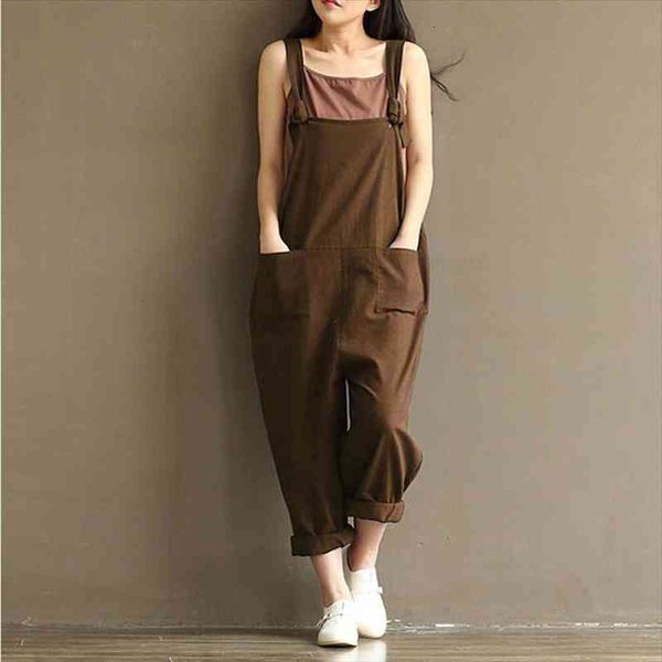 wide leg womens overalls pants sleeveless rompers bowtie pockets vintage trousers for women loose jumpsuits female plus size, Black;white
wide leg womens overalls pants sleeveless rompers bowtie pockets vintage trousers for women loose jumpsuits female plus size, Black;white