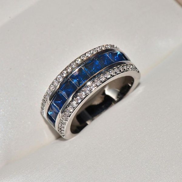 cluster rings fashion men's women's ring us size 6/7/8/9/10 created blue sapphire engagement silver plated, Golden;silver
cluster rings fashion men's women's ring us size 6/7/8/9/10 created blue sapphire engagement silver plated, Golden;silver