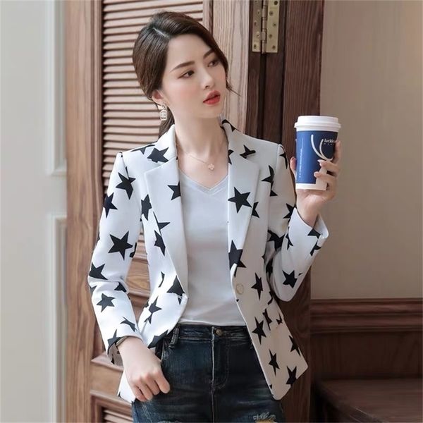 small suit female long sleeves autumn korean version of slim casual wild office lady single breasted 210416, White;black
small suit female long sleeves autumn korean version of slim casual wild office lady single breasted 210416, White;black