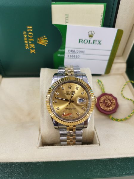with original box luxury mens watch 41mm stainless steel watches men date 2813 mechanical automatic just president desinger mens watches, Slivery;brown
with original box luxury mens watch 41mm stainless steel watches men date 2813 mechanical automatic just president desinger mens watches, Slivery;brown