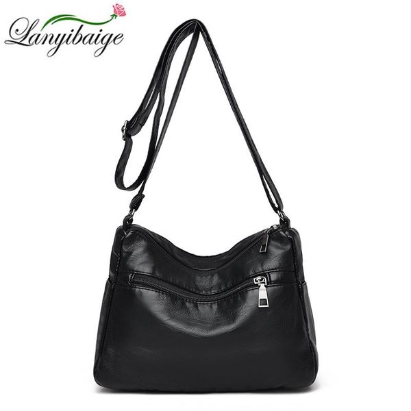 ladies pu leather handbag retro fashion shoulder bag designer large capacity messenger 2021 bags
ladies pu leather handbag retro fashion shoulder bag designer large capacity messenger 2021 bags